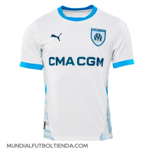 Camiseta Olympique de Marseille Primera Equipación Replica 2024-25 mangas cortas